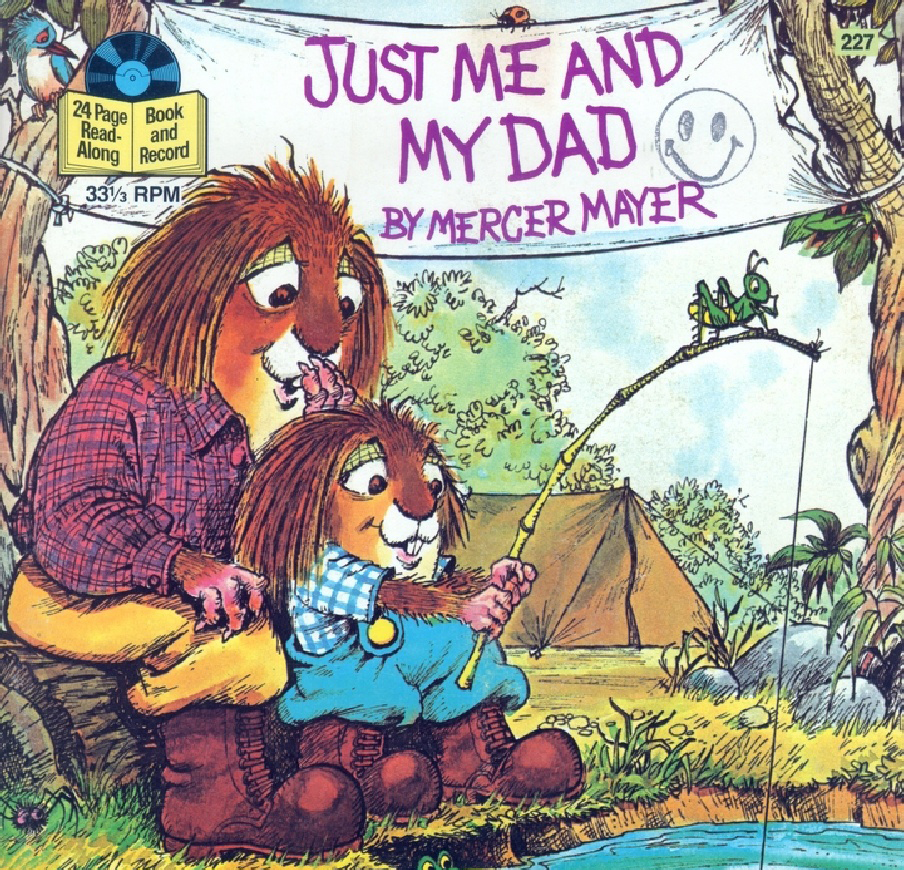 Just Me and My Dad (01),绘本,绘本故事,绘本阅读,故事书,童书,图画书,课外阅读